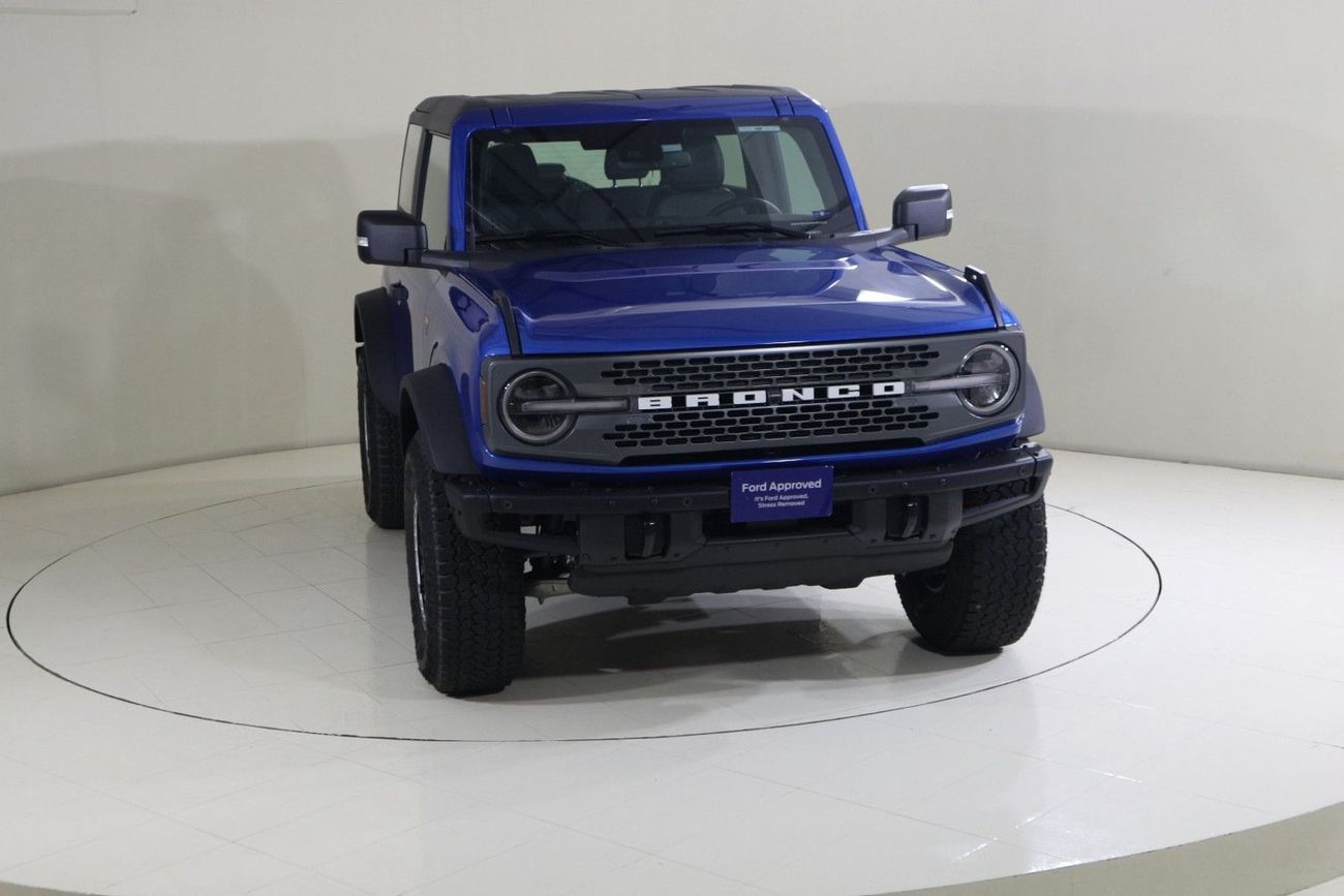 Ford Bronco Badlands 2.7L B2D1725 BRONCO 2 DOORS BADLANDS 334A 2.7L V6 ECOBOOST LTHR SSQTCH + TOW BAR