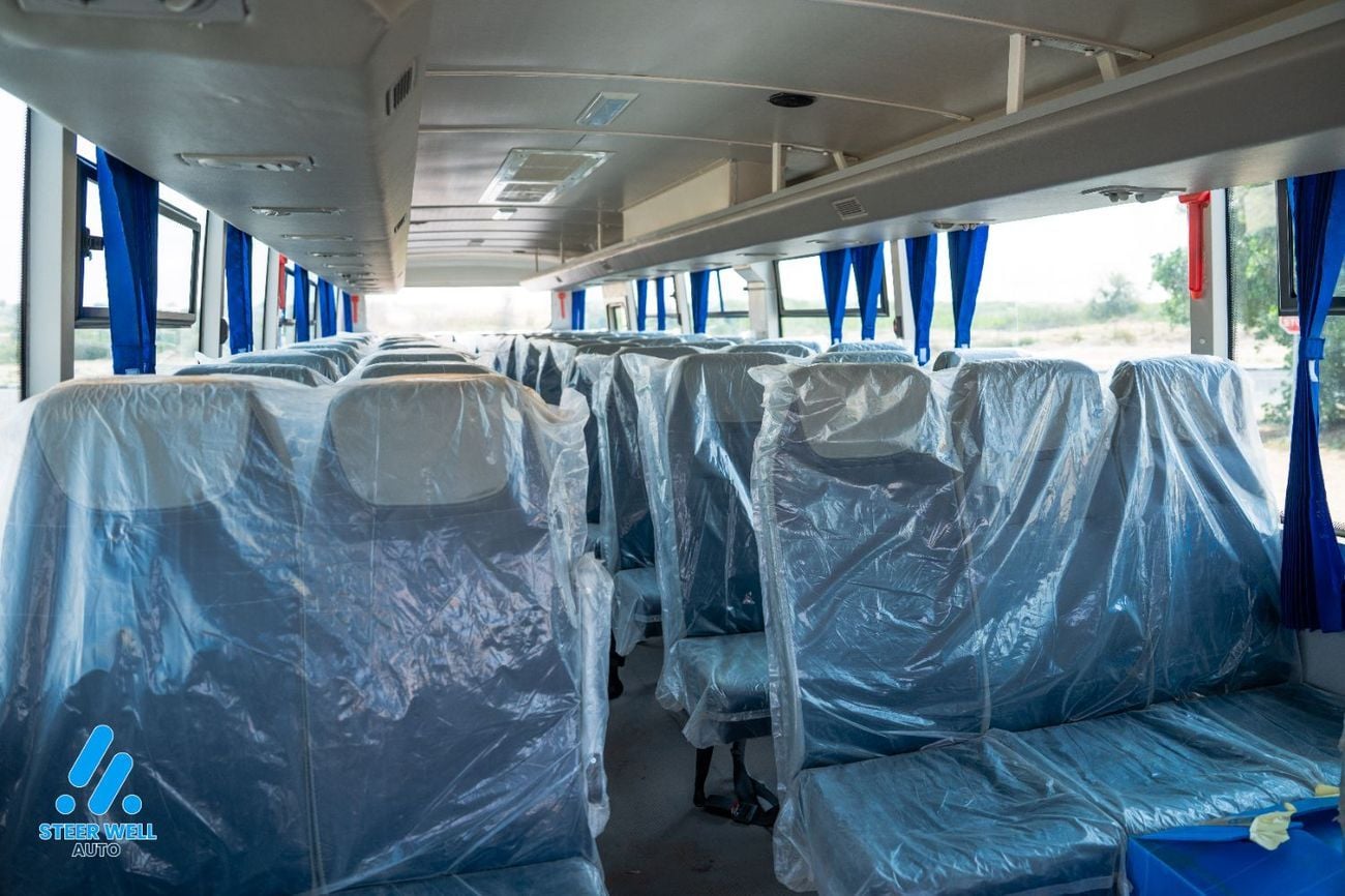 Ashok Leyland Falcon 63+1 Seater Bus 2025  | GCC Specs | 5 Speed-MT | ABS | Heavy Duty Passenger Bus
