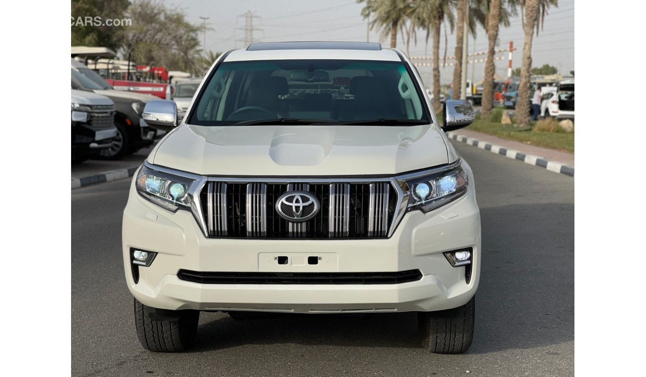 Toyota Prado 03/2016 Pearl White AT 2.8L 4WD Diesel Sunroof [RHD] 38k Driven Premium Condition