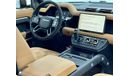 Land Rover Defender 2023 Land Rover Defender 110 P525 1 of 5 Zafrani Interior, Agency Warranty + Service Contract, GCC