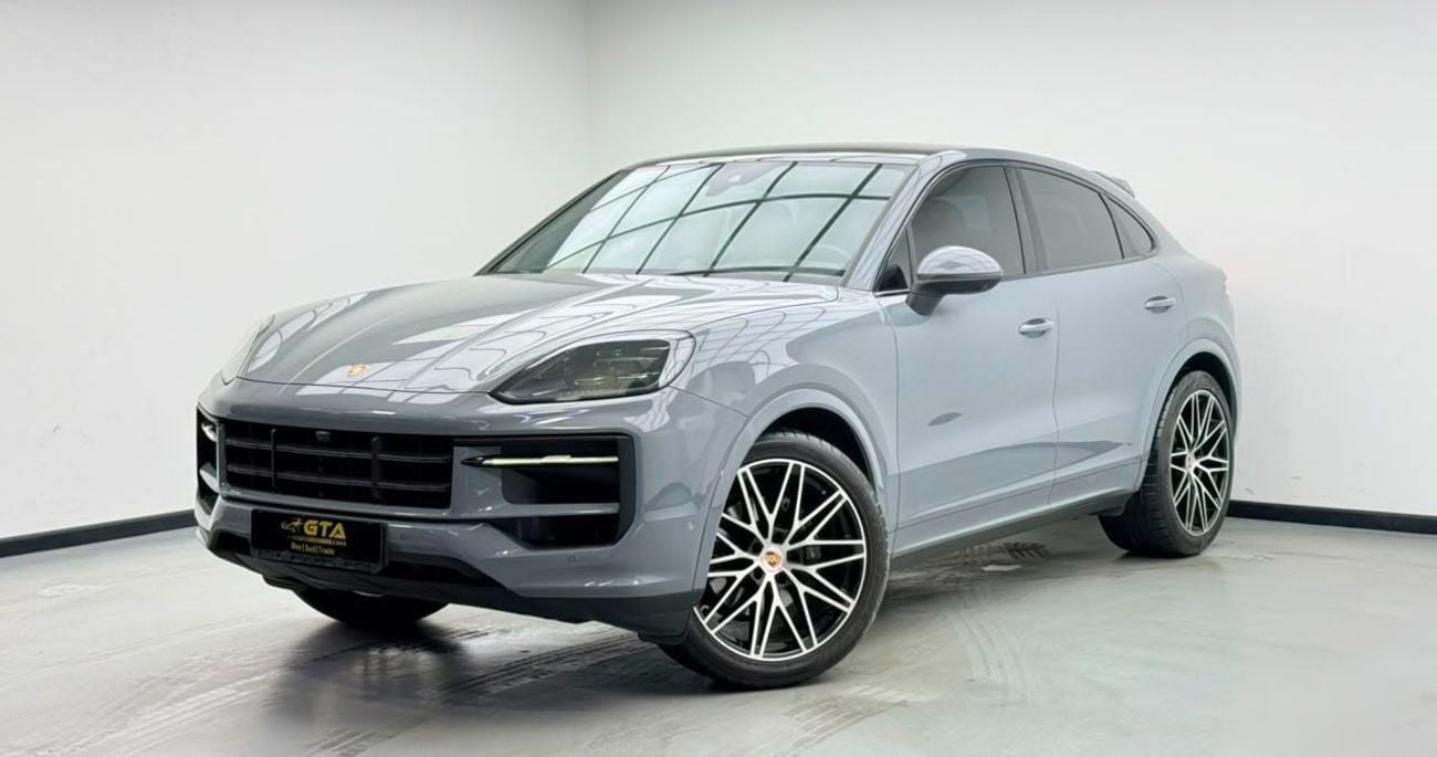 Porsche Cayenne STANDARD 2025 Porsche Cayenne Coupe, 2029 Porsche Warranty, Full Porsche Service History, Low Km, GCC