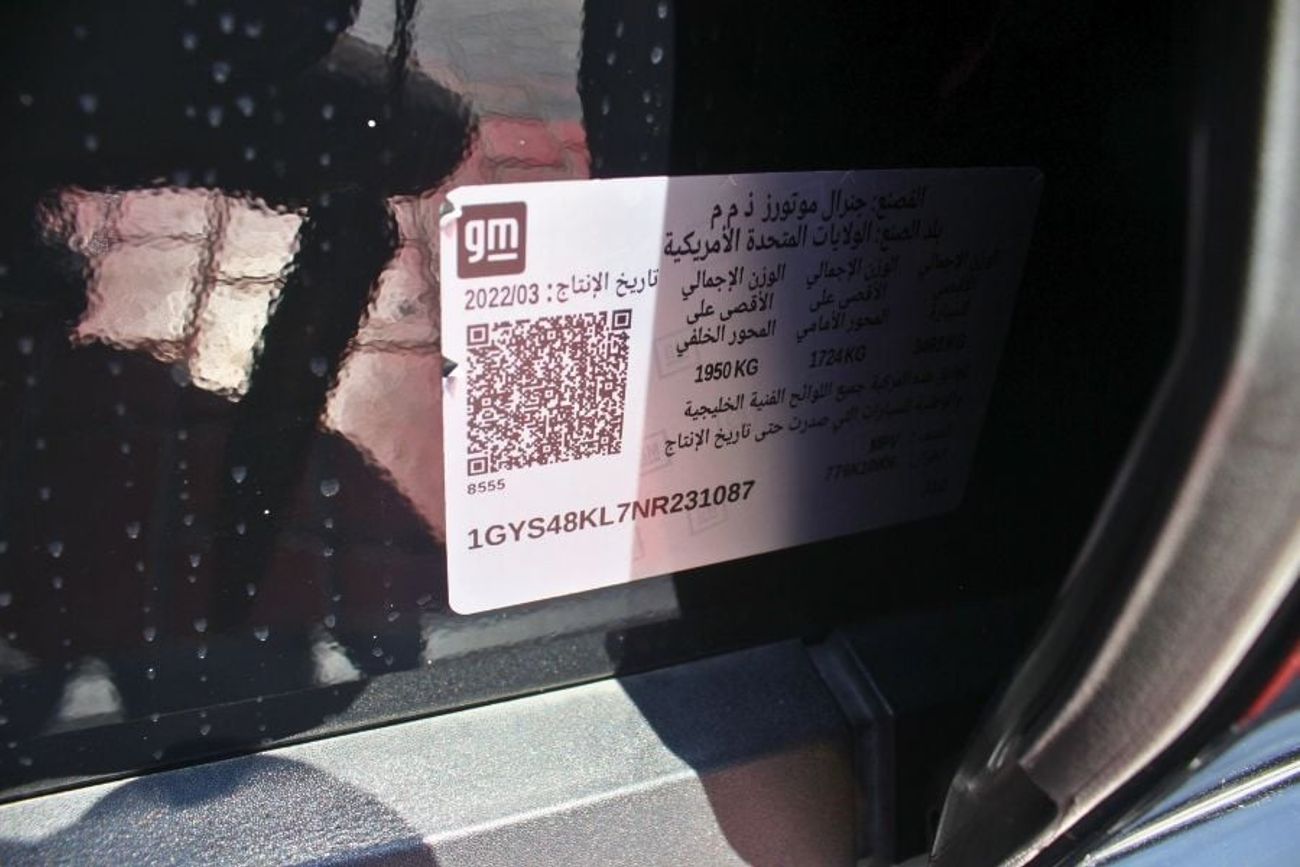 كاديلاك إسكالاد 600 Black Edition XL, GCC Under Warranty&Service Contract from Local Dealer