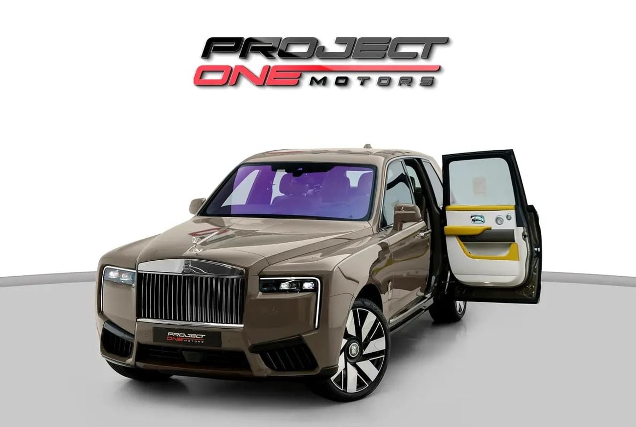 Rolls-Royce Cullinan WITH WARRANTY AND SERVICE CONTRACT