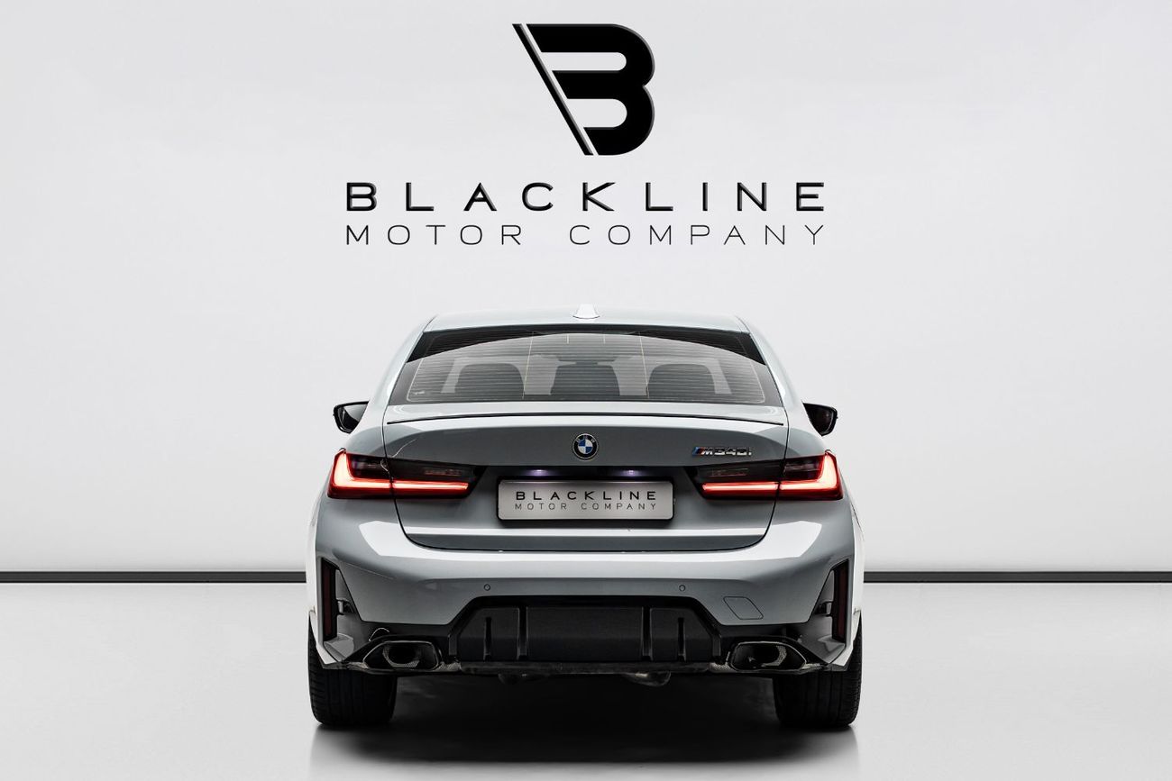 BMW M340i Std 3.0L 2024 BMW M340i, 2028 BMW Warranty + Service Contract, Low KMs, GCC