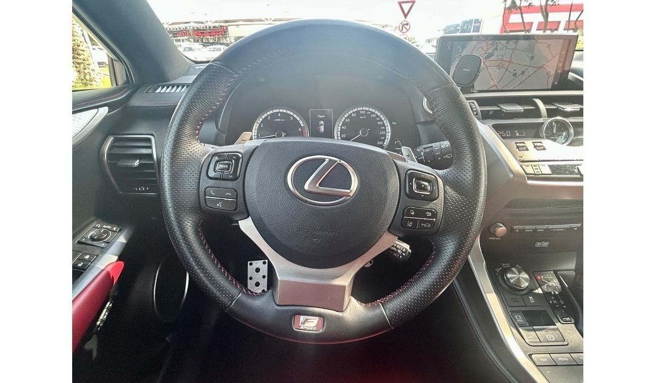لكزس NX 300 F Sport Platinum 2.0L LEXUS NX300 F-SPORT 2018 GCC LOW MILEAGE SINGLE OWNER IN MINT CONDITION