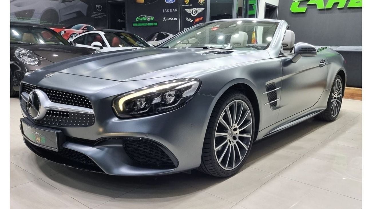 Mercedes-Benz Sl 450 SPECIAL RAMADAN OFFER MERCEDES SL 450 2020 WITH 12K KM ONLY IN BEAUTIFUL SHAPE FOR 185K AED