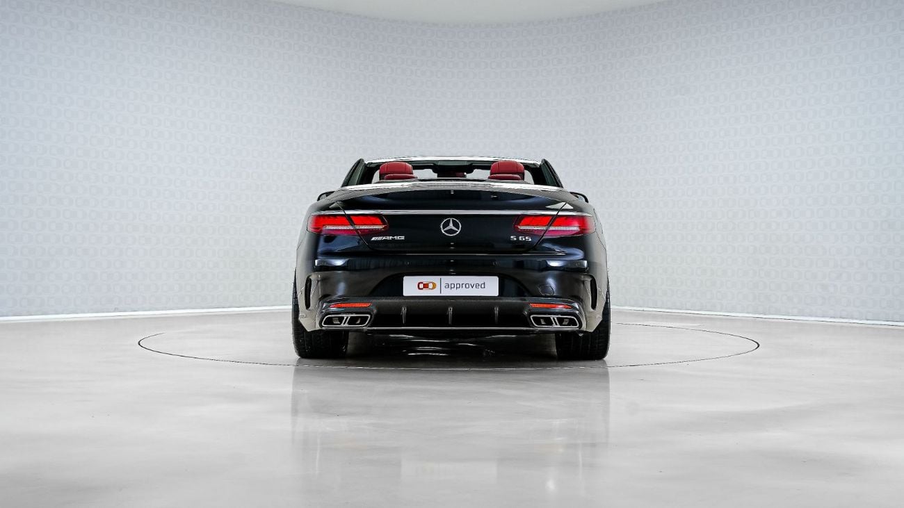 Mercedes-Benz S 65 AMG Std 6.0L Convertible | Low KM, V12 Collectors Vehicle, GCC | Ramadan Offer