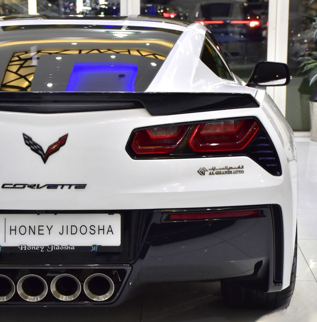 Chevrolet Corvette EXCELLENT DEAL for our Chevrolet Corvette C7 Stingray ( 2016 Model ) in White Color GCC Specs