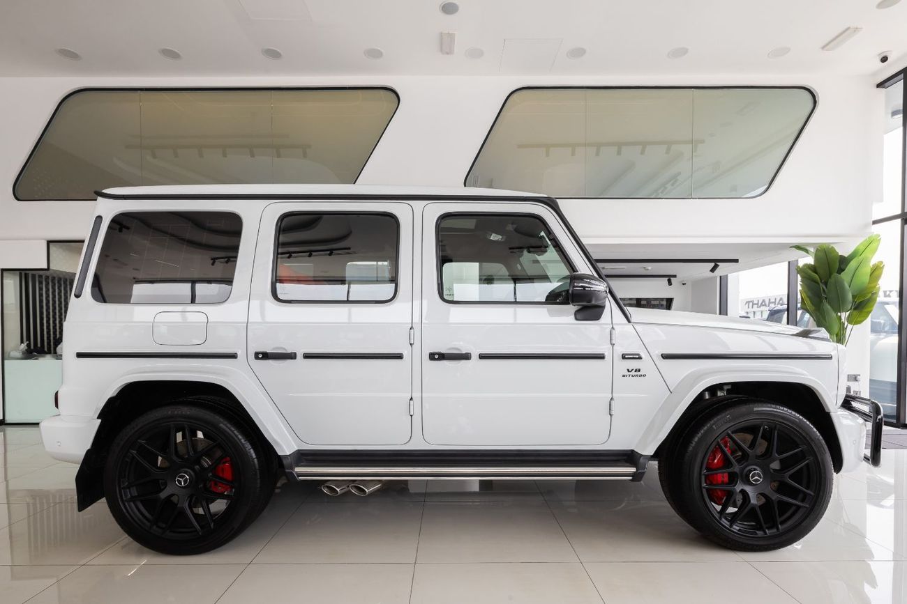 مرسيدس بنز G 63 AMG Mercedes G63-Carbon Fiber-Fully Loaded-Rear Entertainment Screens 2024-2 Years Gargash Auto Warranty