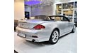 BMW 650i PERFECT CONDITION! BMW 650i 2006 Model!! in Silver Color! GCC Specs