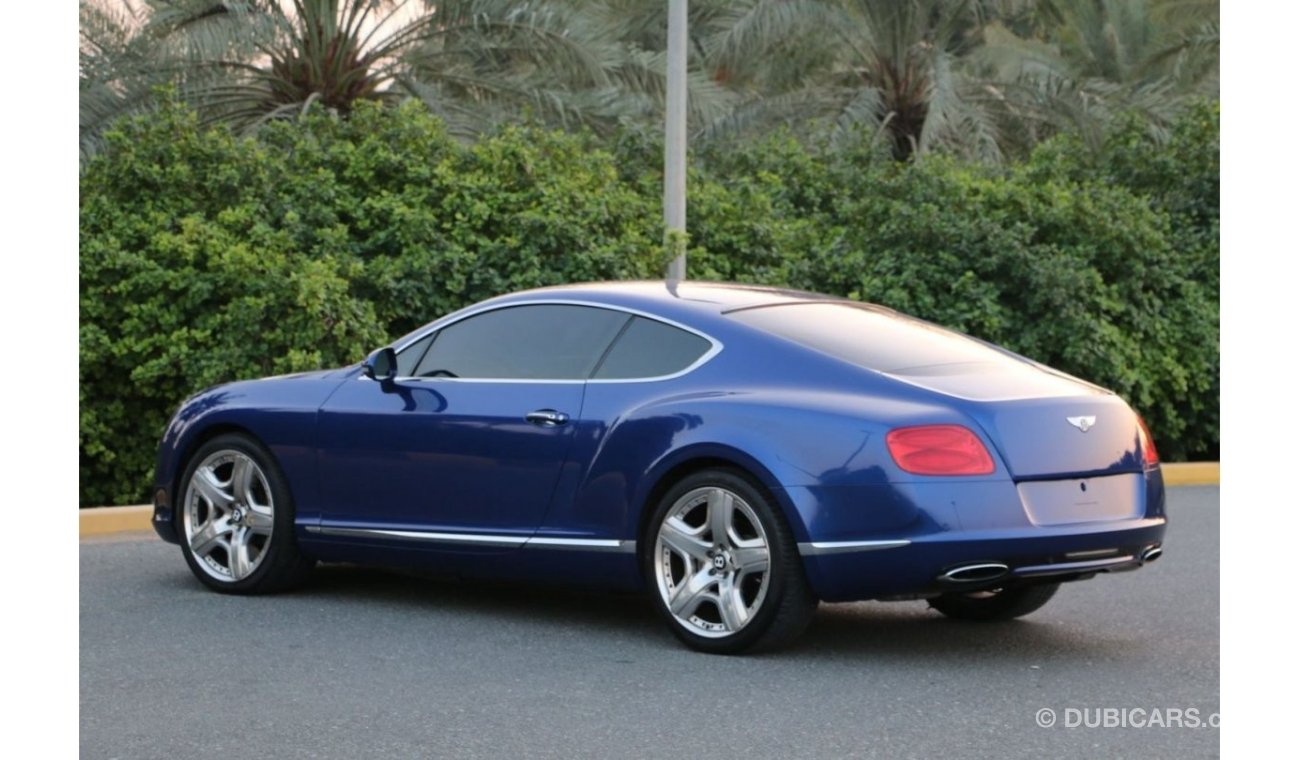 Bentley Continental GT Bentley continental GT 2013 GCC full option perfect condition 12 cylinder