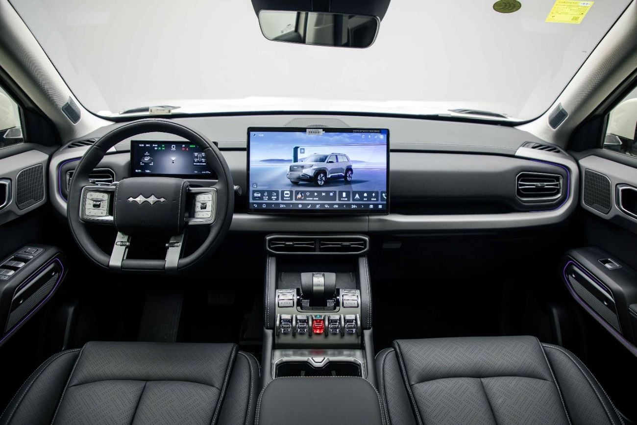 BYD Leopard Titanium 3 ID Ultra - White Inside Black | Export Only