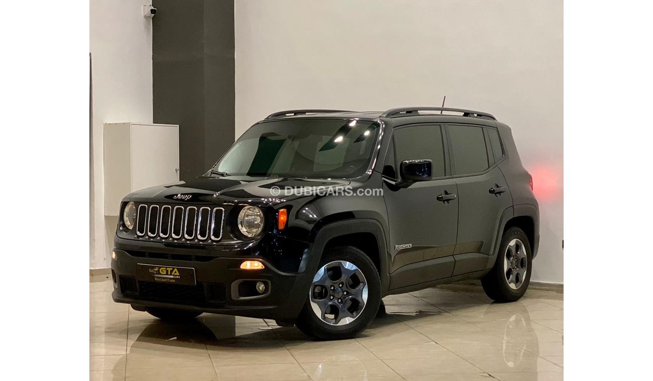 Jeep Renegade 2017 Jeep Renegade Latitude, Jeep Warranty-Full Service History, GCC