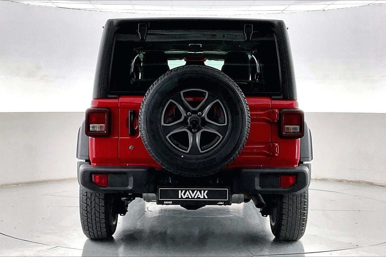 جيب رانجلر Sport Unlimited | سنة ضمان مجانية | نسبة التمويل 1.99% | خالية من أضرار الفيضانات