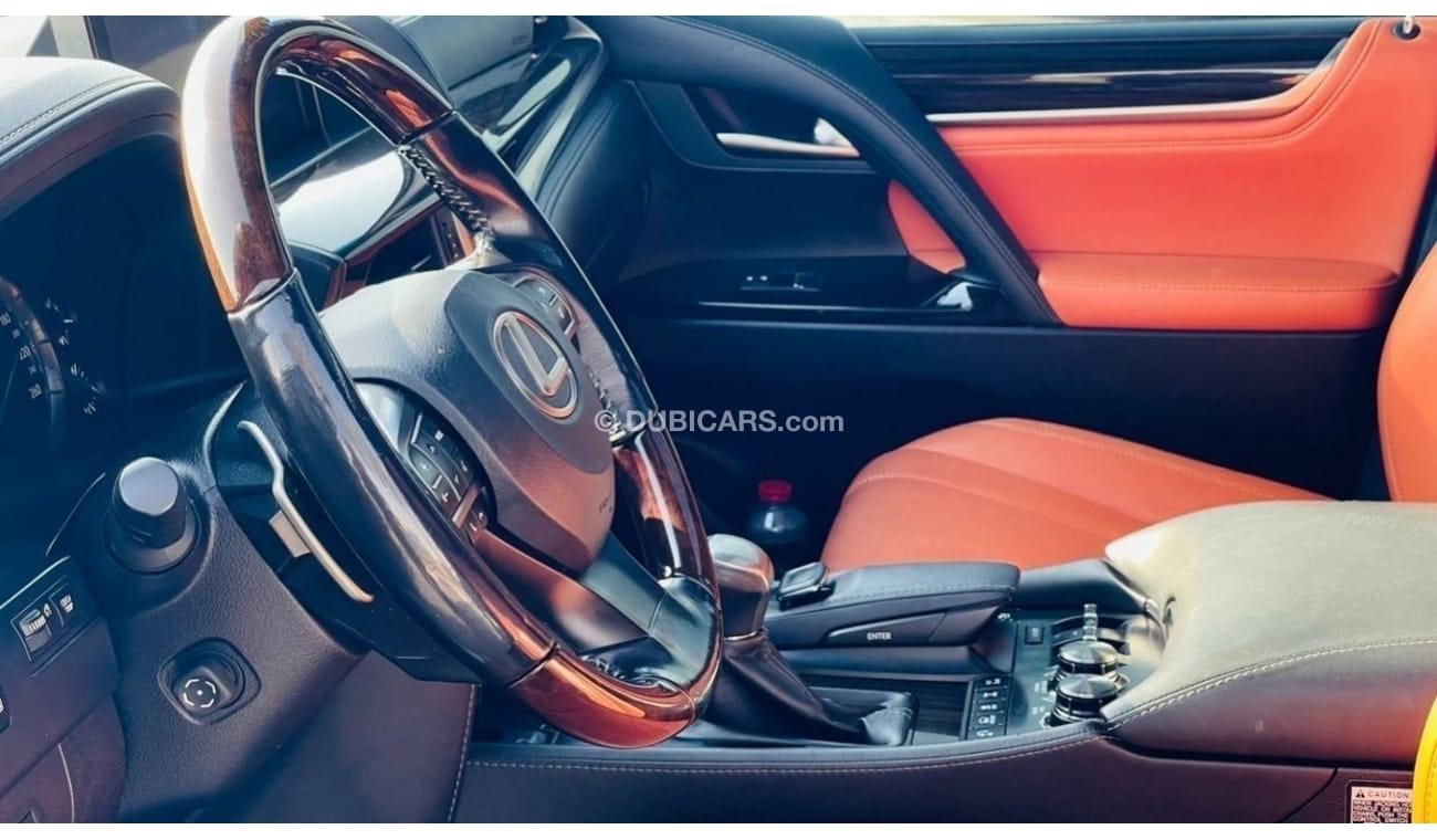 Lexus LX 570 5700CC PETROL | SUNROOF | 4WD | LHD | FULL OPTION | PREMIUM ORANGE LEATHER SEATS