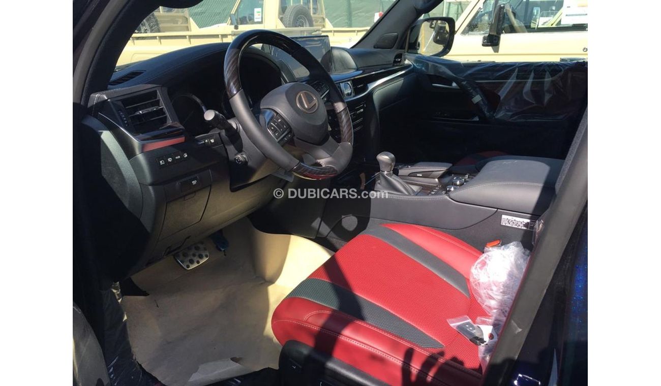 Lexus LX 570 2021 LEXUS LX 570 SUPER SPORT 5.7L WITH HD CAMERA BLUE COLOR RARE AND LAST UNIT IN PRODUCTION BRAND