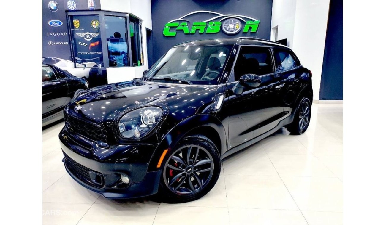 ميني كوبر إس بايسمان MINI COOPER S PACEMAN 2014 MODEL IN A PERFECT CONDITION