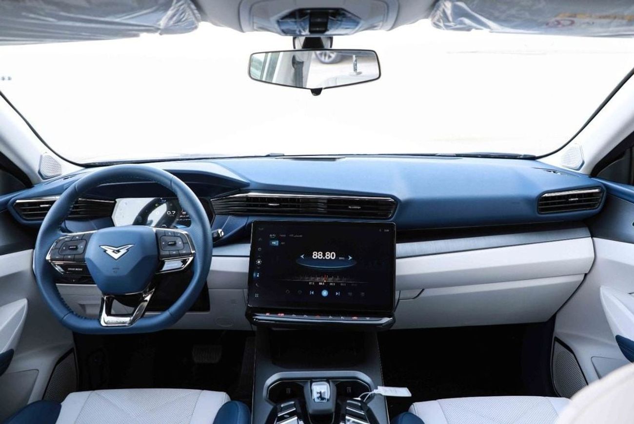 Kaiyi X7 2025 KAIYI X7 1.6 FLAGSHIP - DARK GREY inside BLUE & WHITE | Export Price