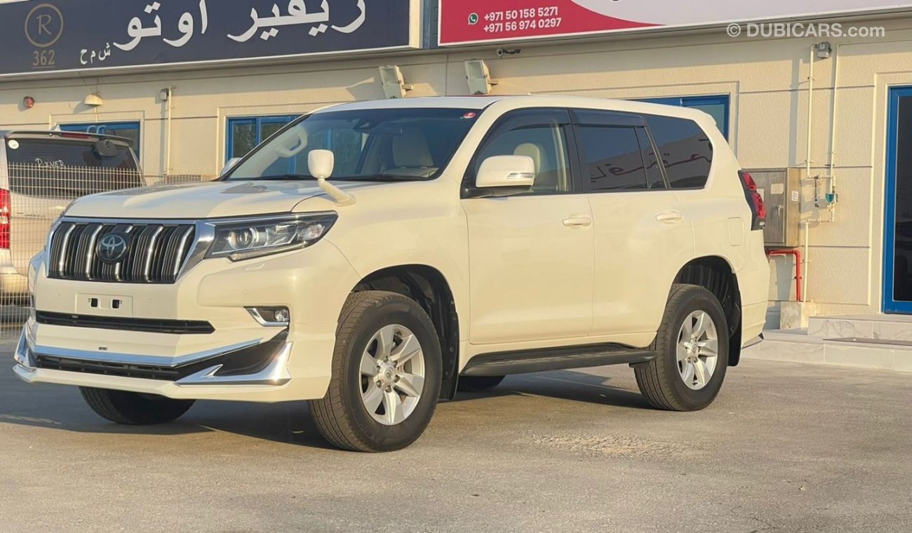 Toyota Prado 2018 Japan Imported- [Right-Hand Drive] Petrol 2.7CC Full-Option, Electric Seats, Radar, Sunroof.