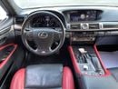 لكزس LS 460 محرك V8 سعة 4.6 لتر / F-SPORT / ممشى قليل / جنوط مقاس 19 بوصة / نقطة عمياء / مقاعد كبيرة / بحالة ممت