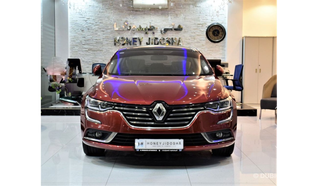 رينو تاليسمان UNDER WARRANTY!! ORIGINAL PAINT ( صبغ وكاله ) Renault Talisman 2018 Model! GCC Specs FULL SERVICE HI