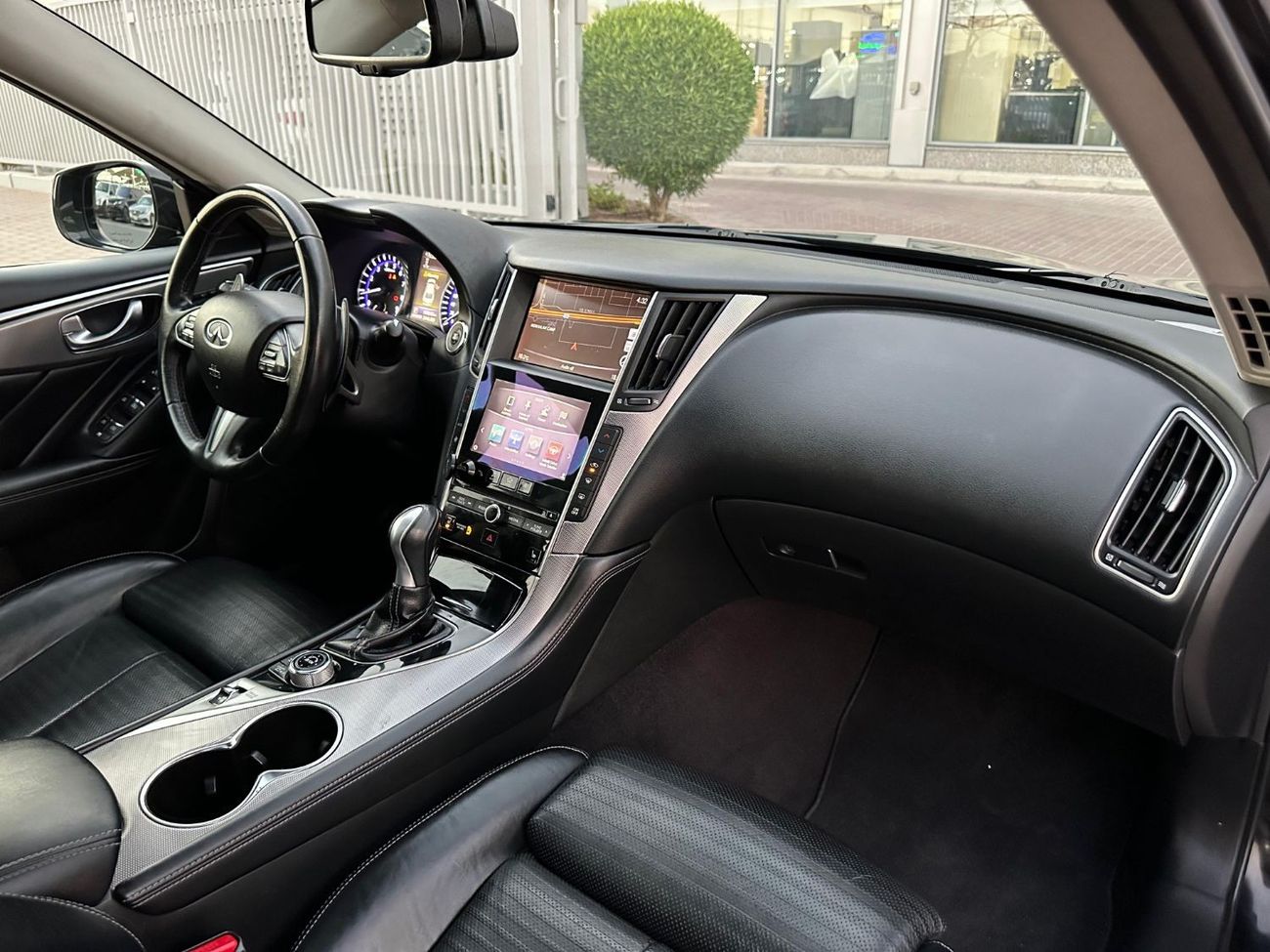 Infiniti Q50 3.0T Sport Black Edition INFINITI Q50 2017 GCC V6t ACCIDENT FREE // PEREFCT CONDITION // FULL OPITIO