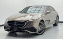 مرسيدس بنز E200 2.0L 2025 Mercedes-Benz E 200, 2029 Mercedes Warranty And Service Pack, GCC