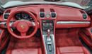 Porsche 718 Boxster Std PORSCHE BOXSTER 2015 GCC IN IMMACULATE CONDITION WITH ONLY 54K KM AND FULL PORSCHE SERVICE HISTO