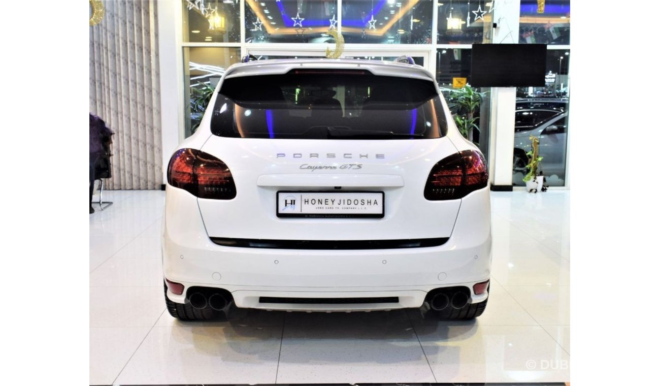 بورش كايان جي تي أس ( ORIGINAL PAINT ( صبغ وكاله )AMAZING Porsche Cayenne GTS 2013 Model!! in White Color! GCC Specs