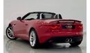Jaguar F Type Std 2015 Jaguar F-Type, Full Service history, Warranty, GCC