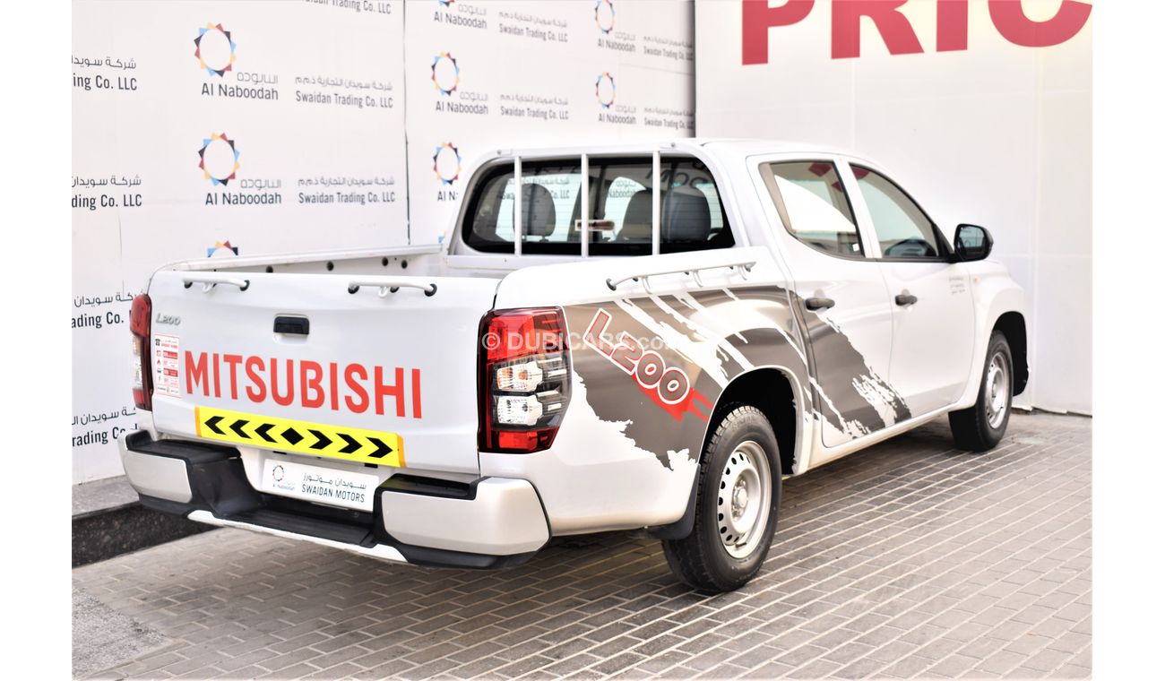 Mitsubishi L200 AED 910 PM 2.4L GL 2WD DC GCC DEALER WARRANTY