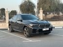 BMW X6 M50i 4.4L V8 | 2021 | GCC Specs | Warranty And Service AGMC | Full Option | Perfect Condition