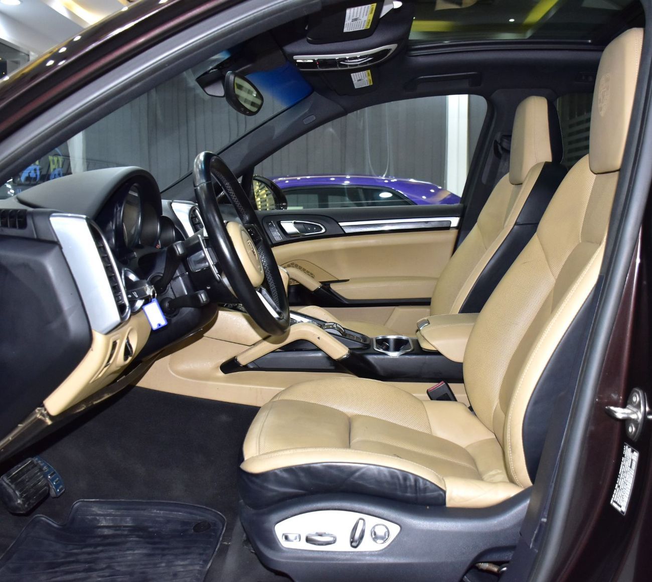 Porsche Cayenne PLATINUM EDITION EXCELLENT DEAL for our Porsche Cayenne ( 2018 Model ) in Brown Color American Specs