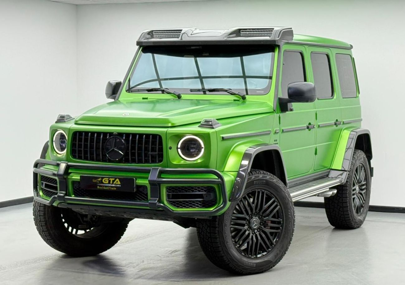 Mercedes-Benz G 63 AMG 4X4² 2022 Mercedes-AMG G63 4×4² ,Gargash Warranty + Service Contract  ,Full Service History ,Excellent Co