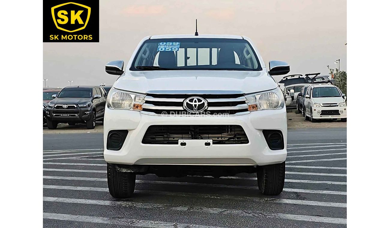 تويوتا هيلوكس GLX / A/T/ 2.7L PETROL 4WD / SIDE STEPS / FULL OPTION / EXPORT ONLY / LOT#91992