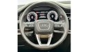 أودي Q8 2021 Audi Q8 55 TFSI Quattro SLine, Aug 2024 Audi warranty, Aug 2026 Audi Service Pack, Low Kms, GCC