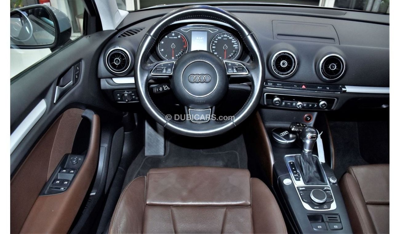 Audi A3 EXCELLENT DEAL for our Audi A3 ( 2015 Model ) in Silver Color GCC Specs