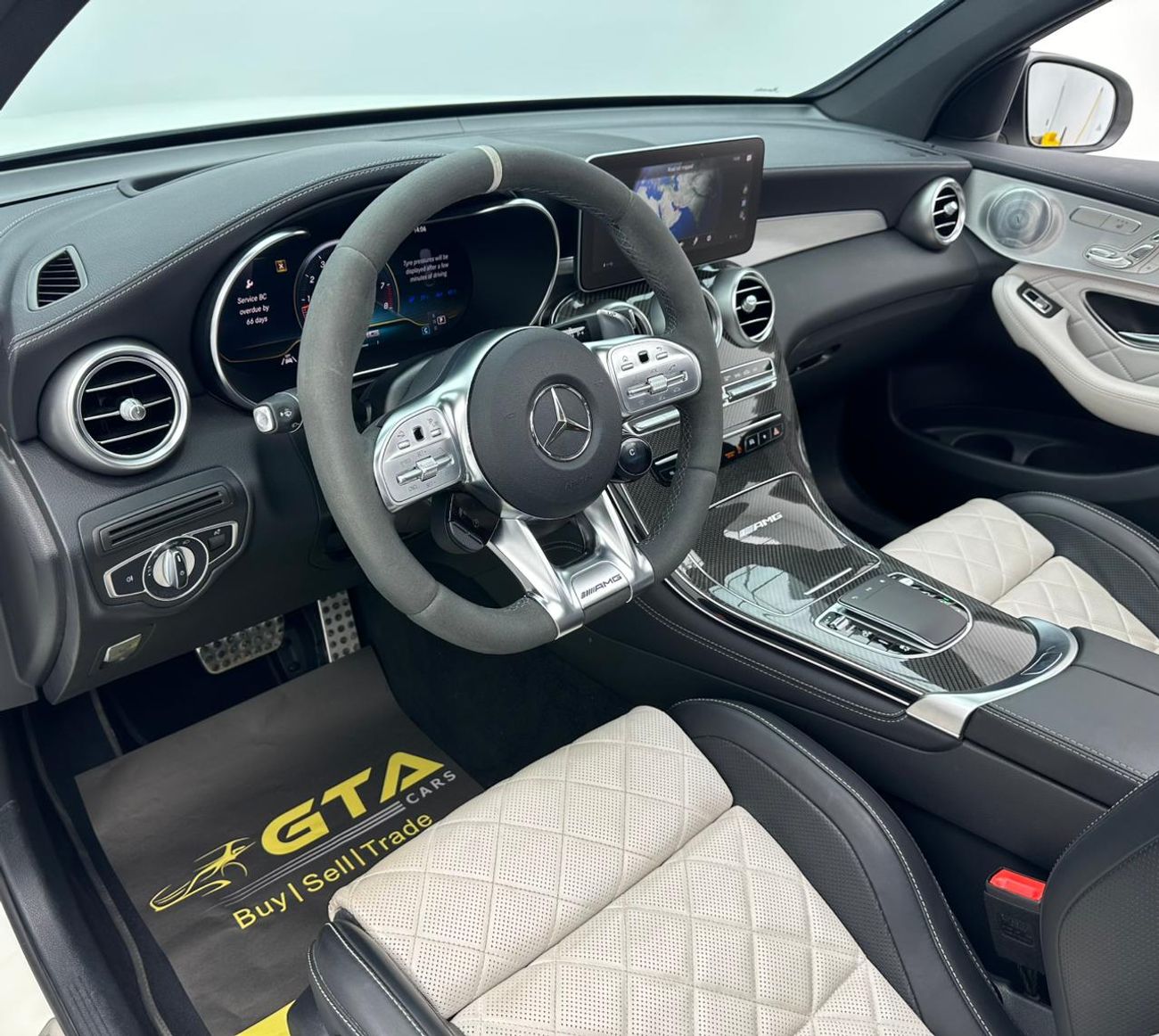 Mercedes-Benz GLC 63 S AMG 2020 Mercedes-Benz GLC 63S AMG Coupe 4MATIC+, AMG Double Night, 1 Year Unlimited Km Warranty, Full S