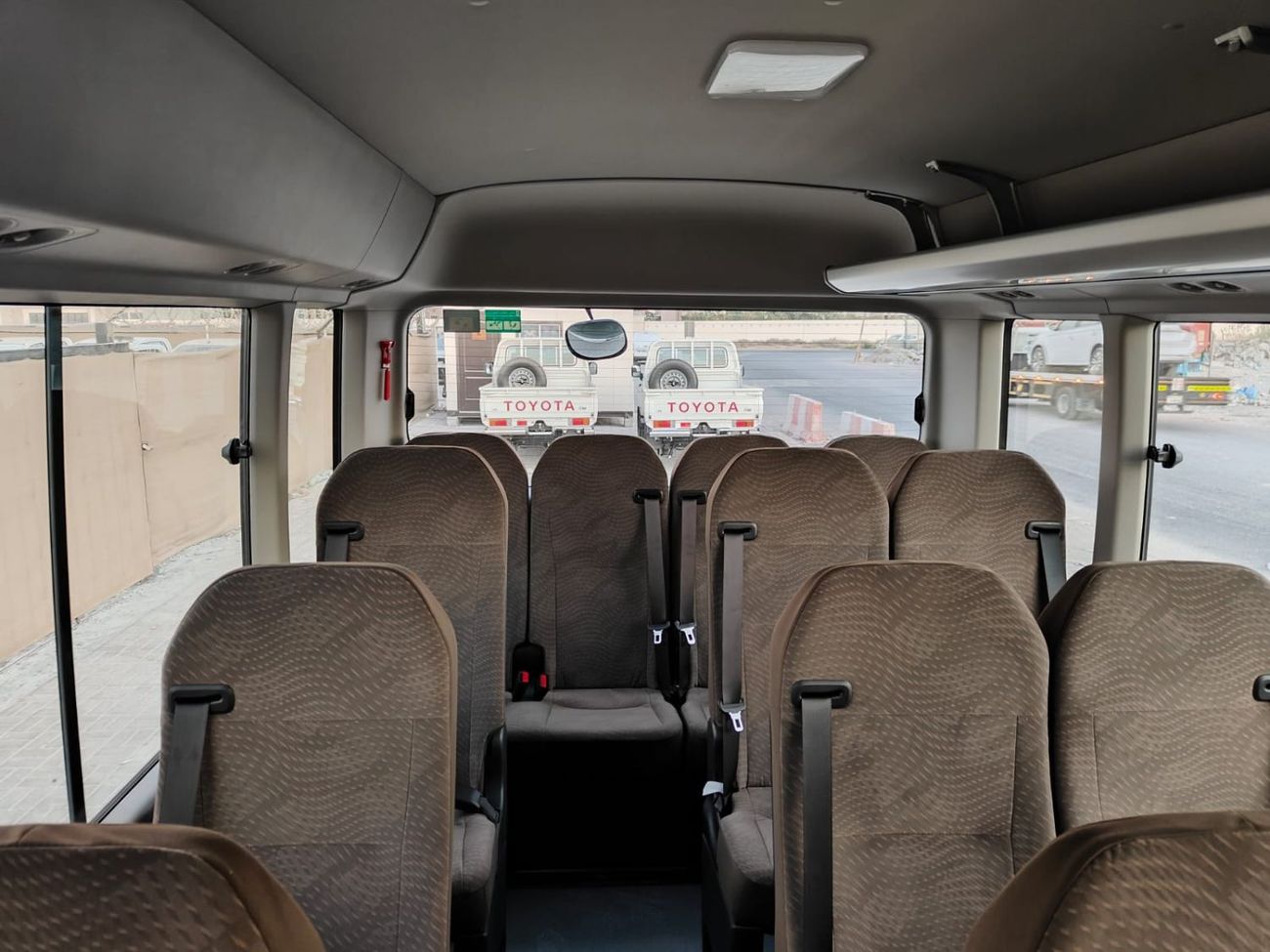 Toyota Coaster 2025 Toyota Coaster High-Roof 23-Seater (3-Point Seatbelts) 4.0L 4-Cyl Turbo Diesel M/T RWD (Auto Cl