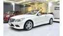 Mercedes-Benz E 350 EXCELLENT DEAL for our Mercedes Benz E350 Convertible ( 2013 Model ) in White Color Japanese Specs