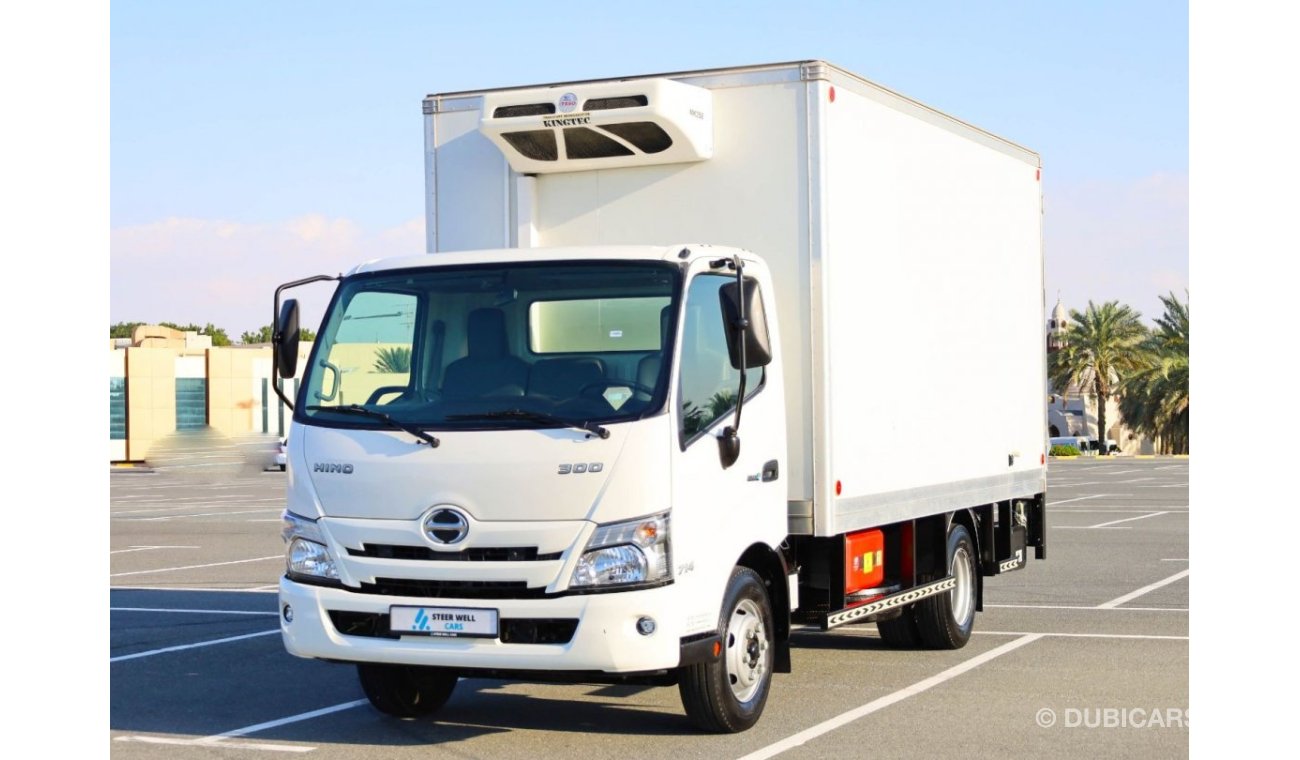 Hino 300 Series 714 | Euro4 Chiller Box KingTech | 3Ton with CargoLift | Special Offer  | GCC