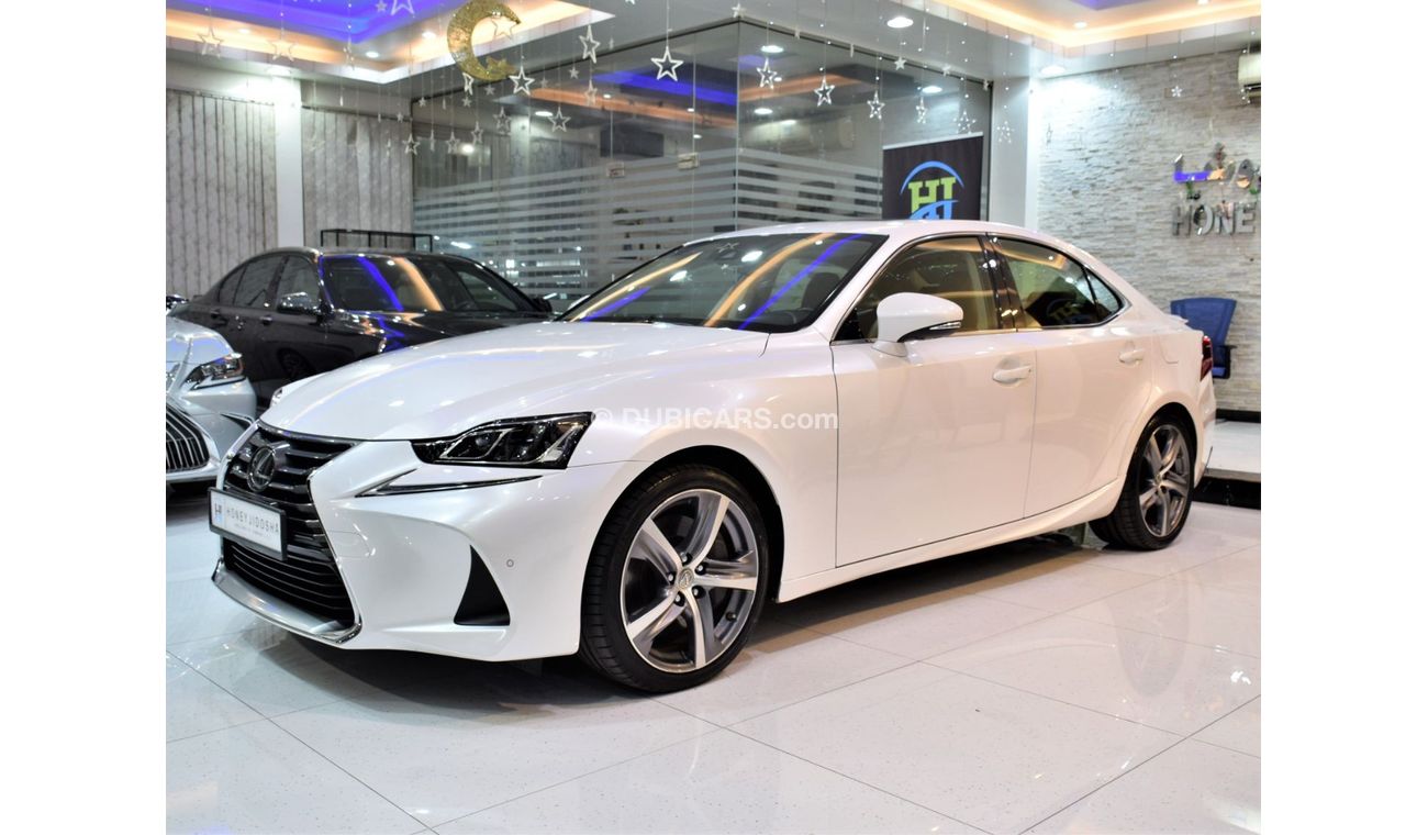 لكزس IS 350 EXCELLENT DEAL for our Lexus IS350 ( 2017 Model! ) in White Color! GCC Specs