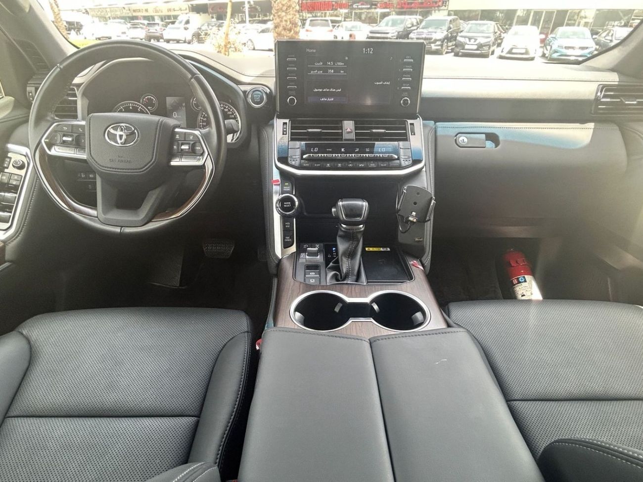 Toyota Land Cruiser GXR 3.5L TWIN TURBO 2022 GCC AL FUTTAIM SINGLE OWNER WITH AGENCY WARRANTY & SERVICE CONTRACT IN MINT