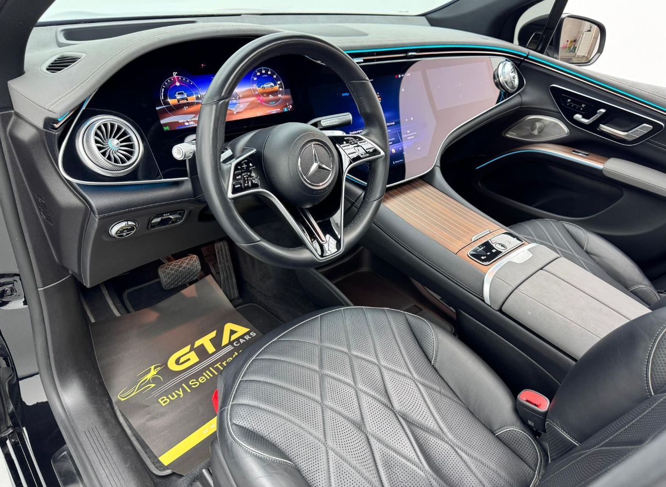 Mercedes-Benz EQS 580 2023 Mercedes-Benz EQS 580 4matc, Warranty, Excellent Condition, Low Km