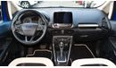 Ford EcoSport 2020 model, one number, fingerprint, leather hatch, sensors, alloy wheels, cruise control, rear came
