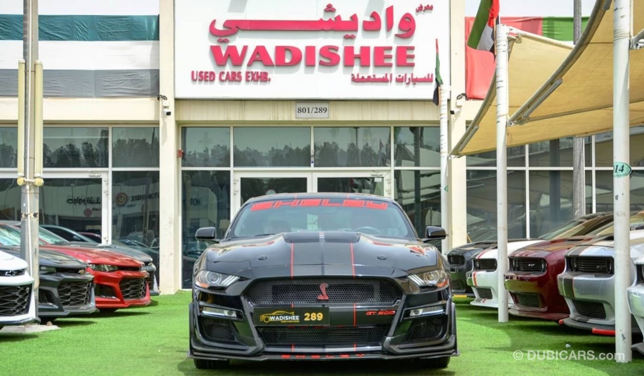 فورد موستانج SOLD!!!!Mustang Eco-Boost V4 2.3L 2018/ Shelby Kit/ Less Miles/ Very Good Condition