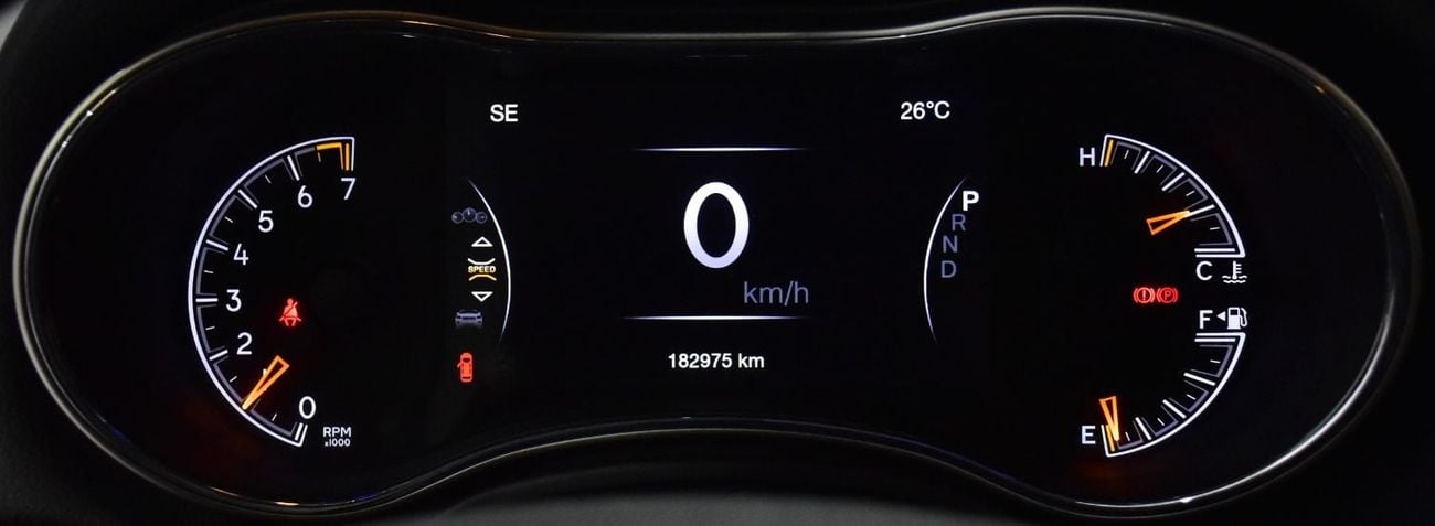 Jeep Grand Cherokee EXCELLENT DEAL for our Jeep Grand Cherokee Limited 4x4 ( 2017 Model ) in Red Color GCC Specs