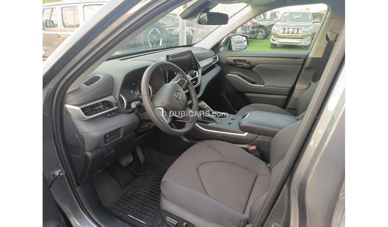 تويوتا هايلاندر Toyota Highlander 2023 Hybrid.The car is in excellent condition, not damaged, not painted, history i