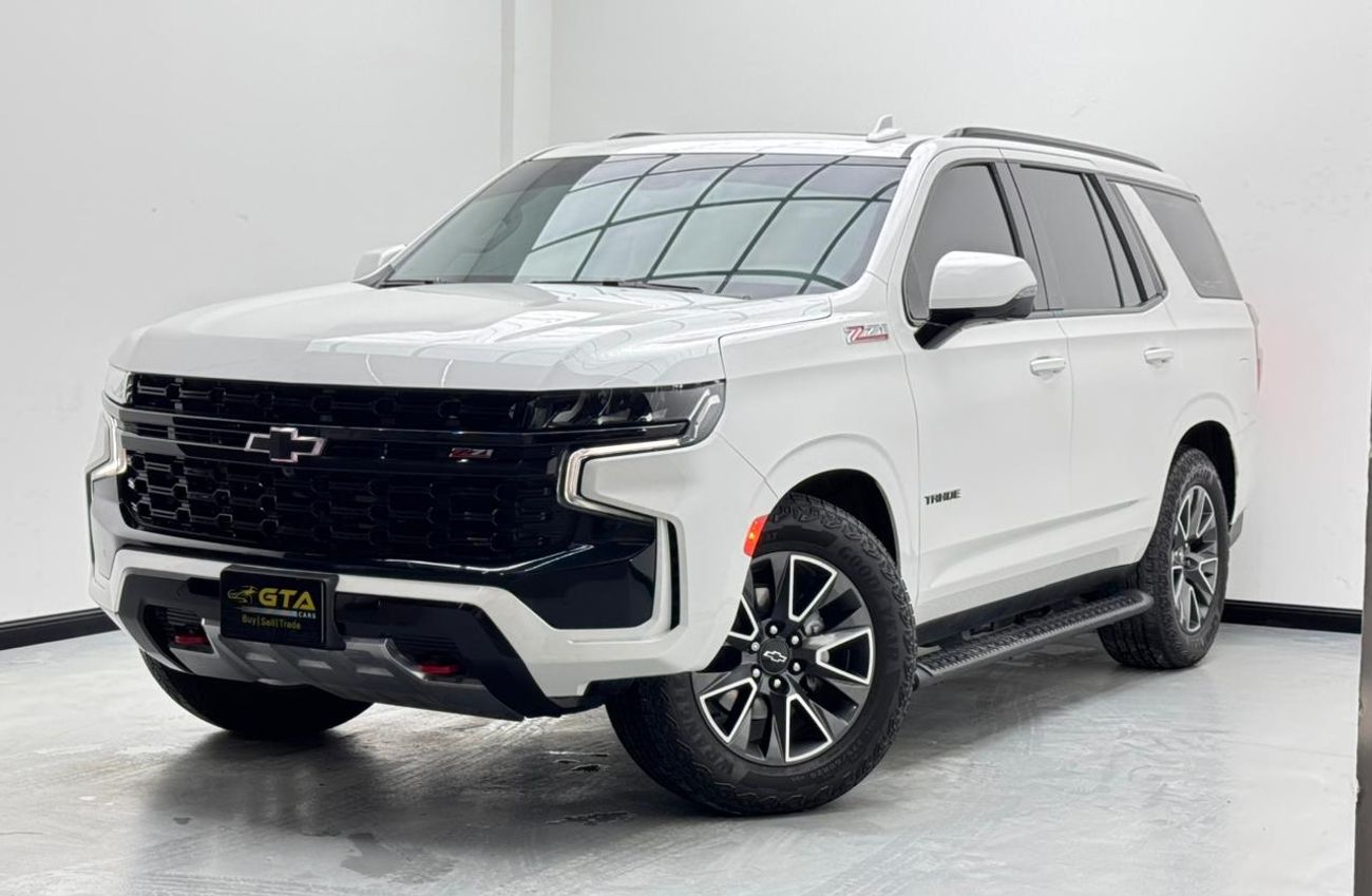 Chevrolet Tahoe LT 5.3L 4WD 2023 Chevrolet Tahoe LT Z71, 2028 Chevrolet Warranty, Chevrolet Service History, GCC