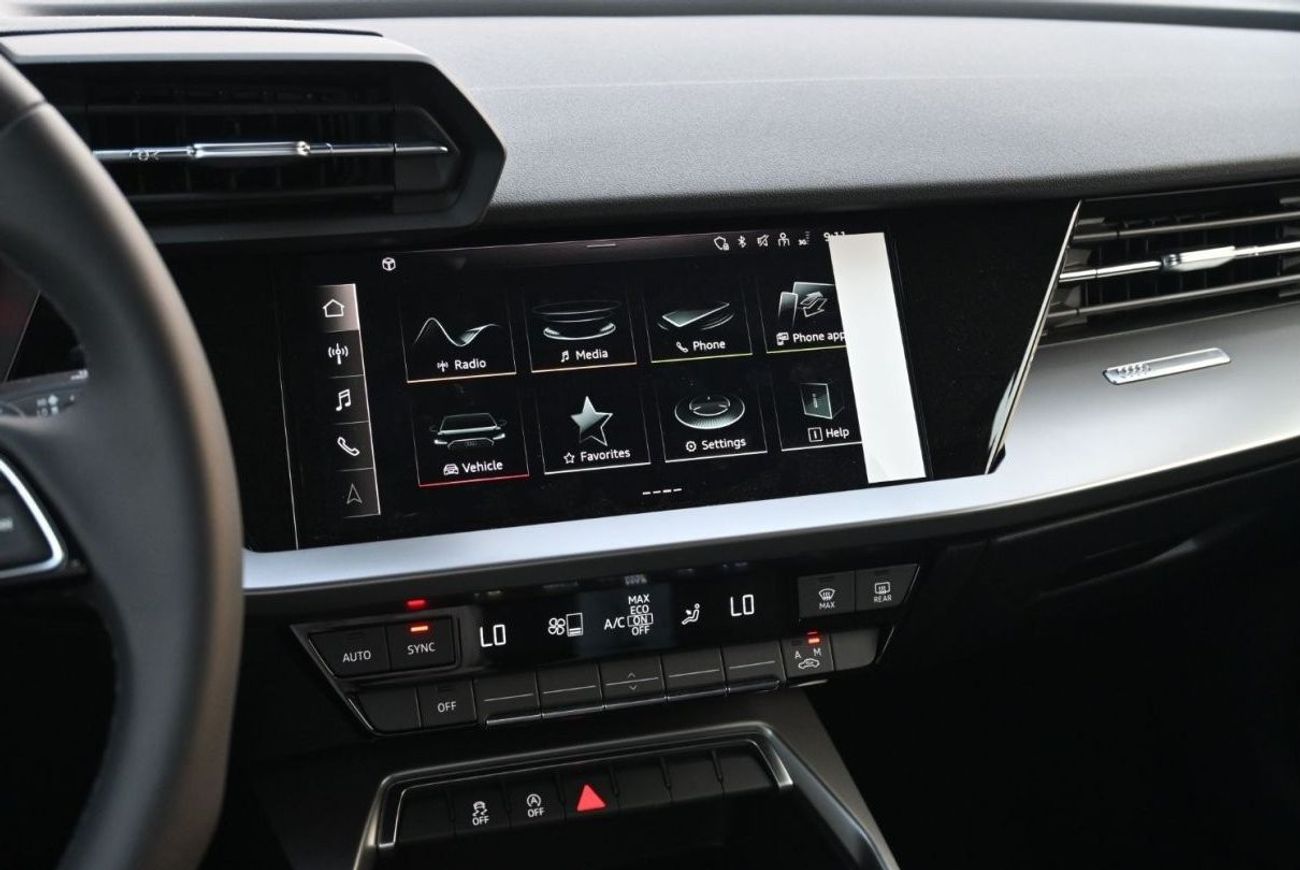 Audi A3 S Line 35TFSI 1.4L Turbo, Petrol Model 2024, Color White